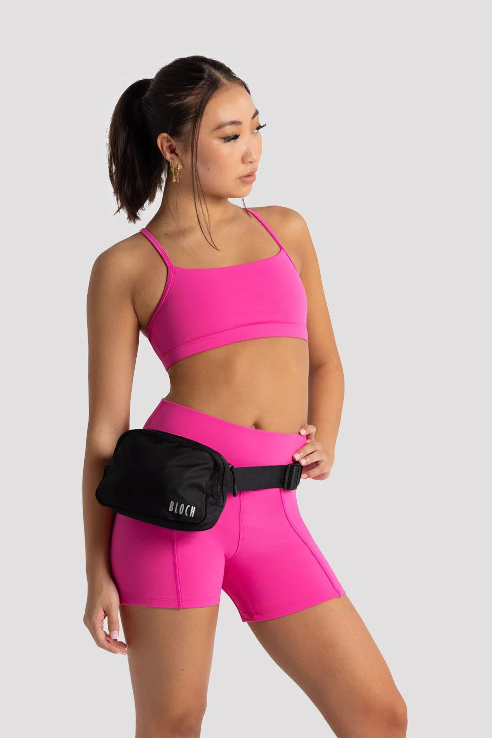 Bloch A328 Belt Bag - Stylish & Comfortable Waist Pack for Women & Men - Perfect for Travel, Running, Hiking & Everyday Use