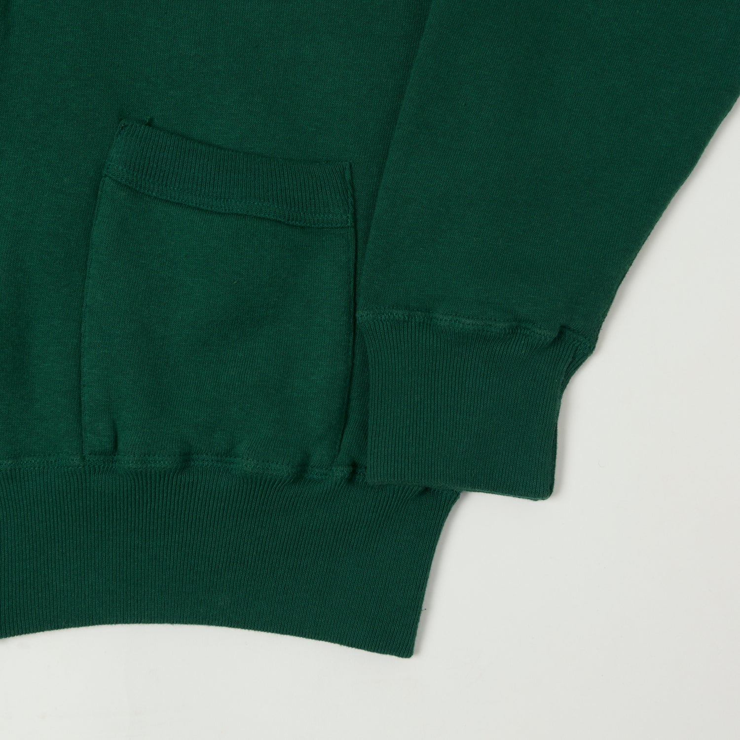 Dubbleworks Tsuriami Sweat Jacket for Men & Women - Comfortable Fleece-Lined Hooded Pullover, Green - Perfect for Outdoor Activities, Casual Wear & Street Fashion