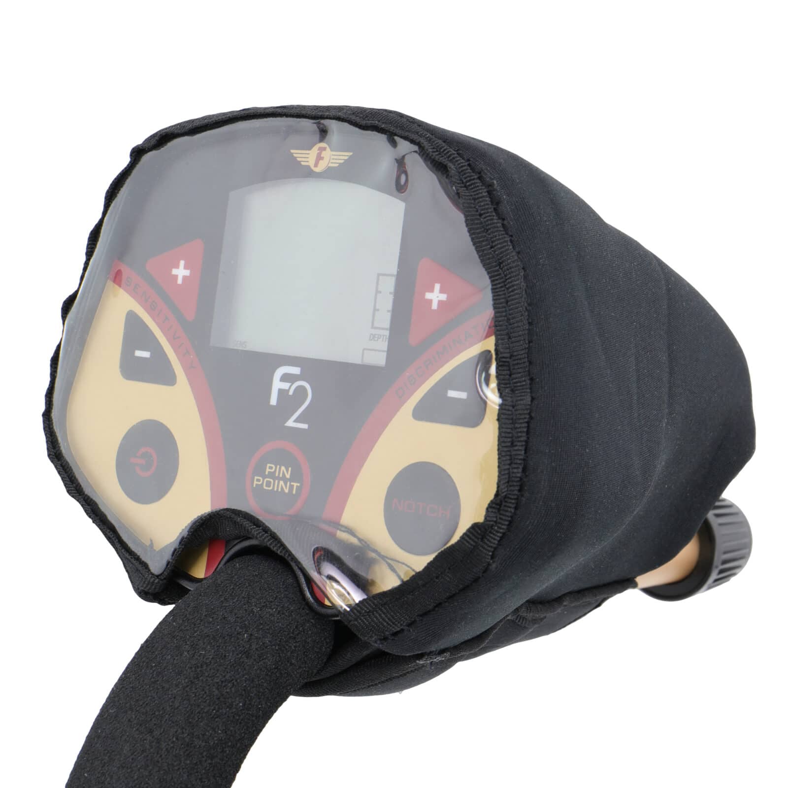 Fisher F2 Metal Detector Waterproof Neoprene Cover - Rain & Dust Protection, Perfect Fit for Outdoor Treasure Hunting & Beach Metal Detecting