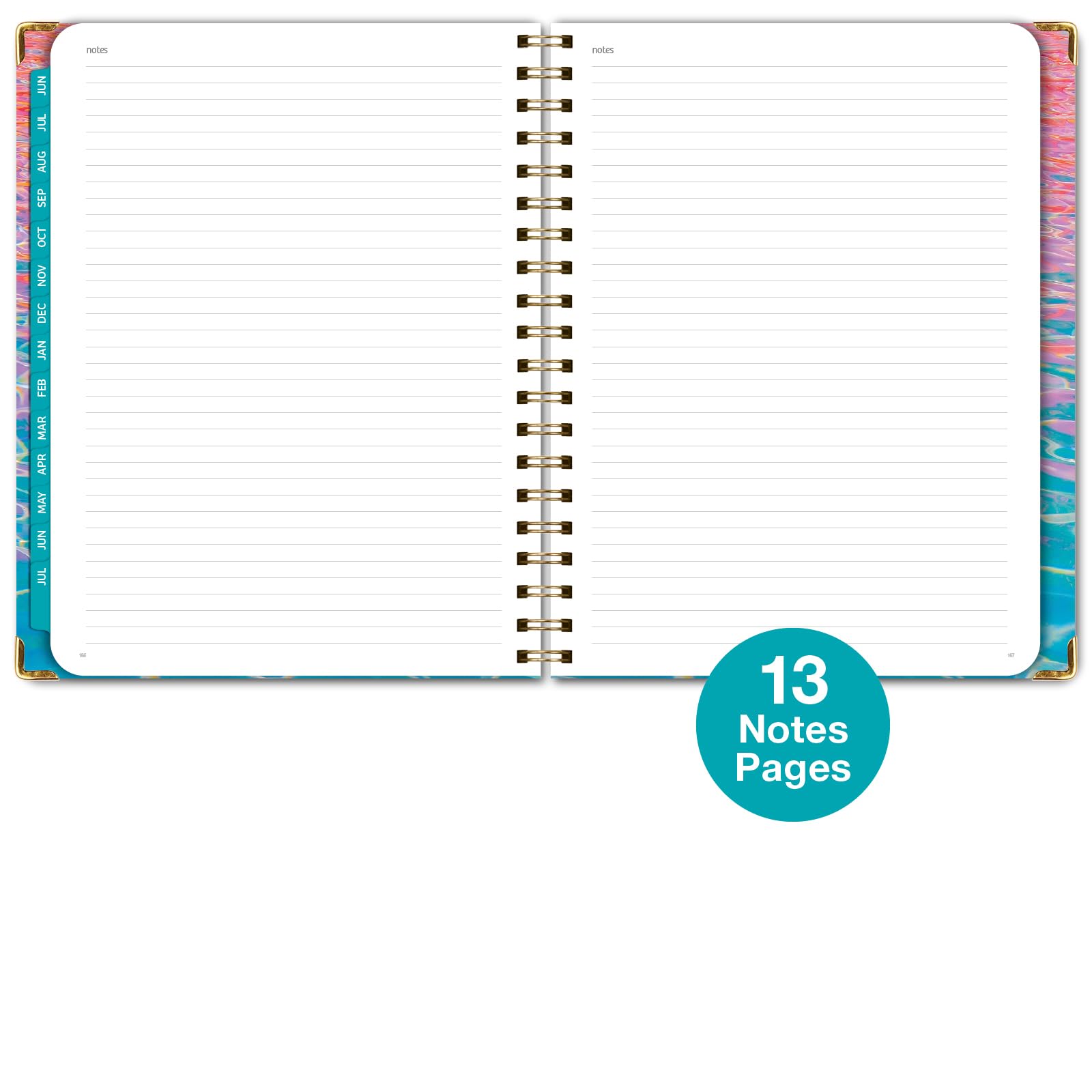 2024-2025 Academic Year Hardcover Planner: 8.5