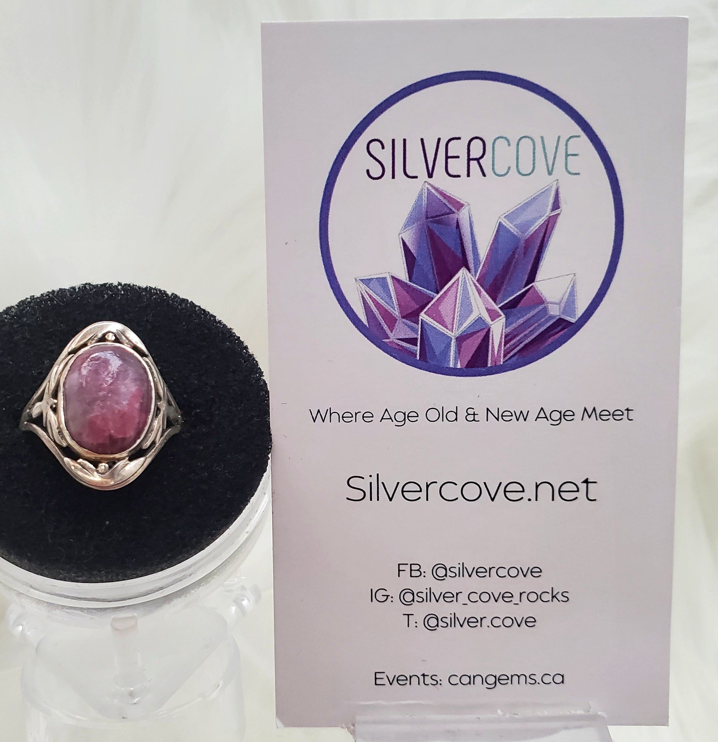 Canadian Rossmanite .925 Sterling Silver Ring - Size 8.5 - Elegant Jewelry for Women, Perfect for Weddings, Anniversaries & Special Occasions