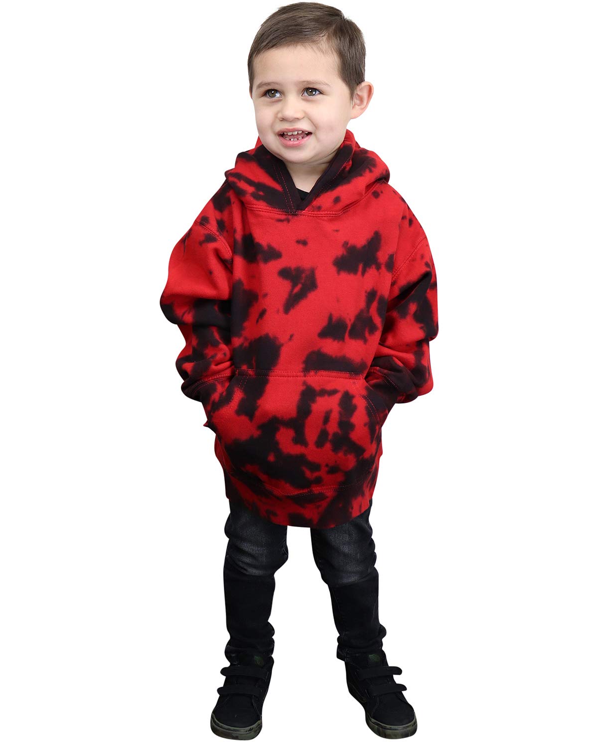 Vintage Raglan Kids Hoodie - ShirtBANC Brand | Mineral Wash Faded Look | Soft Cotton Pullover for Boys & Girls | Perfect for Casual Wear, School & Outdoor Activities