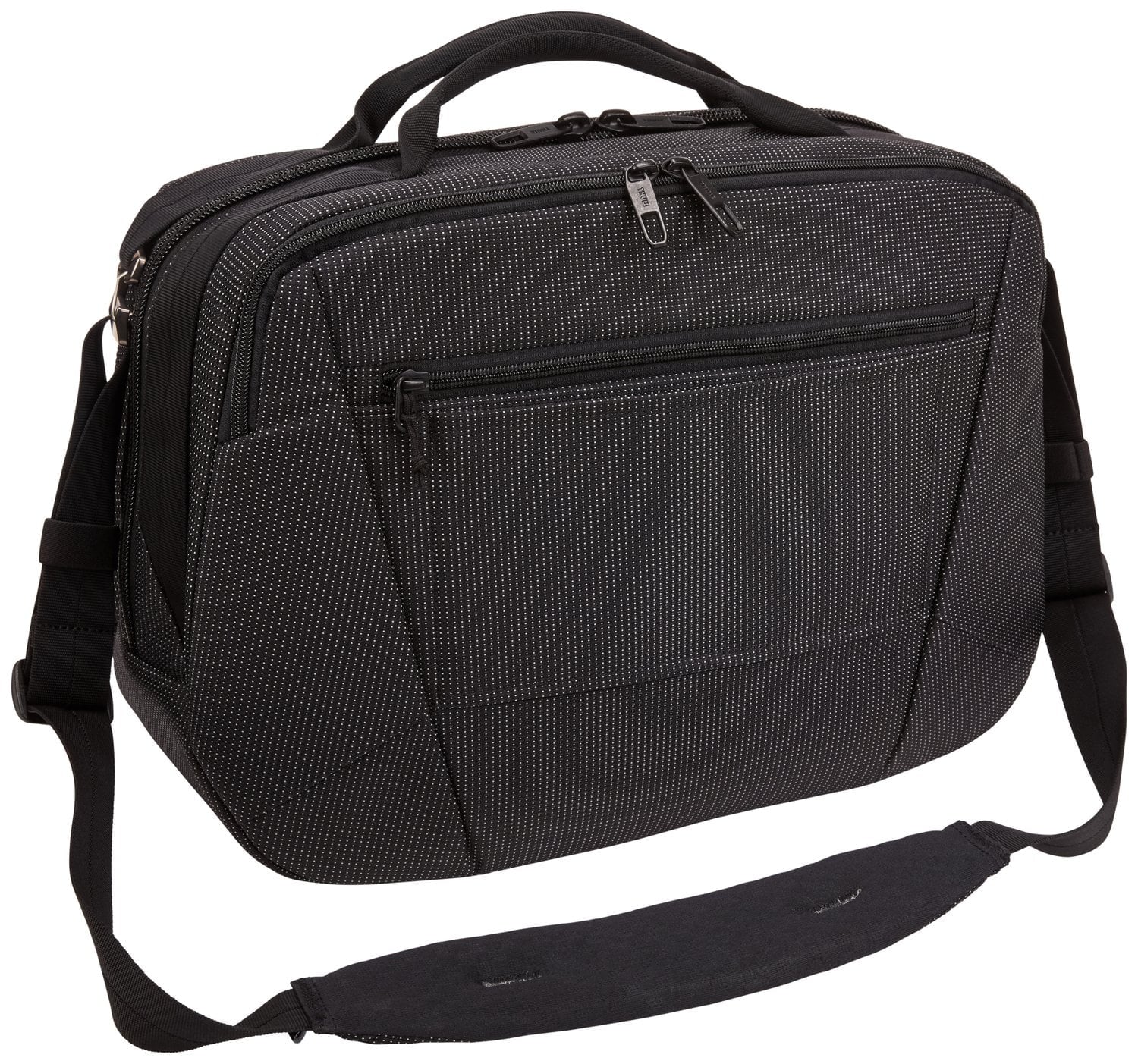 Thule Crossover 2 Rolling Luggage - Durable Black Carry-On Boarding Bag for Air Travel | Perfect for Business Trips & Weekend Getaways