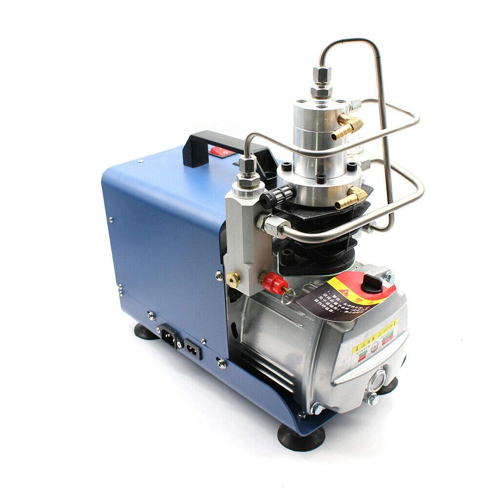 TFCFL 4500PSI High Pressure Electric Air Compressor Pump - 30Mpa/110V with Auto-Stop & Adjustable Control for PCP Air Rifles, Paintball Tanks & Scuba Fill Stations | Portable Airgun Charging & Diving Equipment Maintenance