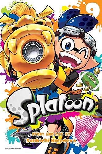 Splatoon Manga Collection - 10 Book Set by Sankichi Hinodeya | Complete Series for Fans | Perfect Gift for Gamers & Anime Lovers