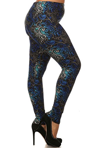 Blue Hypnotic Swirl