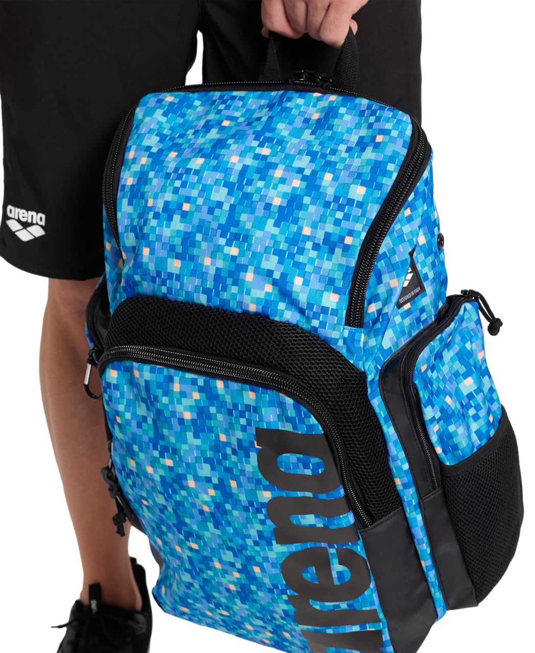 ARENA Spiky III 35L Unisex Waterproof Gym Backpack - Sports Travel Bag for Swimming Training, Pool Gear & Fitness Equipment - Perfect for Swim Meets, Gym Workouts & Outdoor Adventures