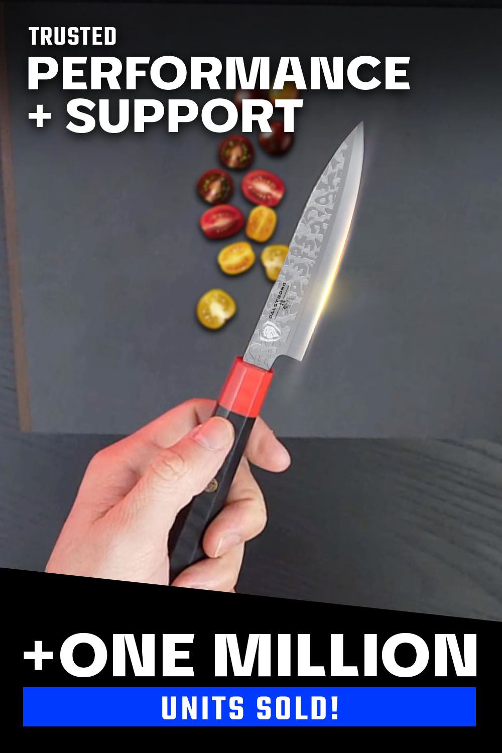 Dalstrong Ronin Series 4.5-inch Paring Knife - Double Bevel Blade for Precision Cutting - Perfect for Peeling, Slicing & Detailed Kitchen Tasks