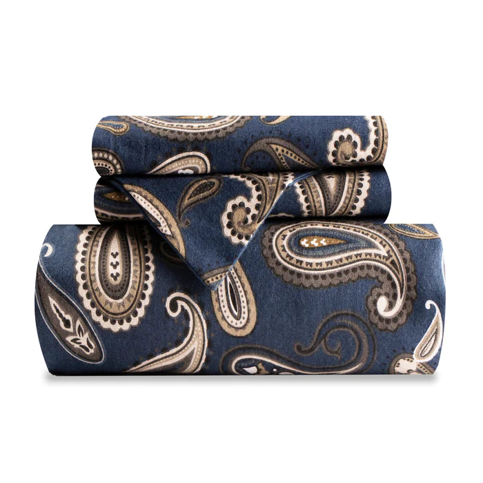 Reversible Flannel Trellis Duvet Cover Set with Pillow Shams - Soft Cozy Bedding for Winter - Perfect for Cold Weather & Holiday Home Decor