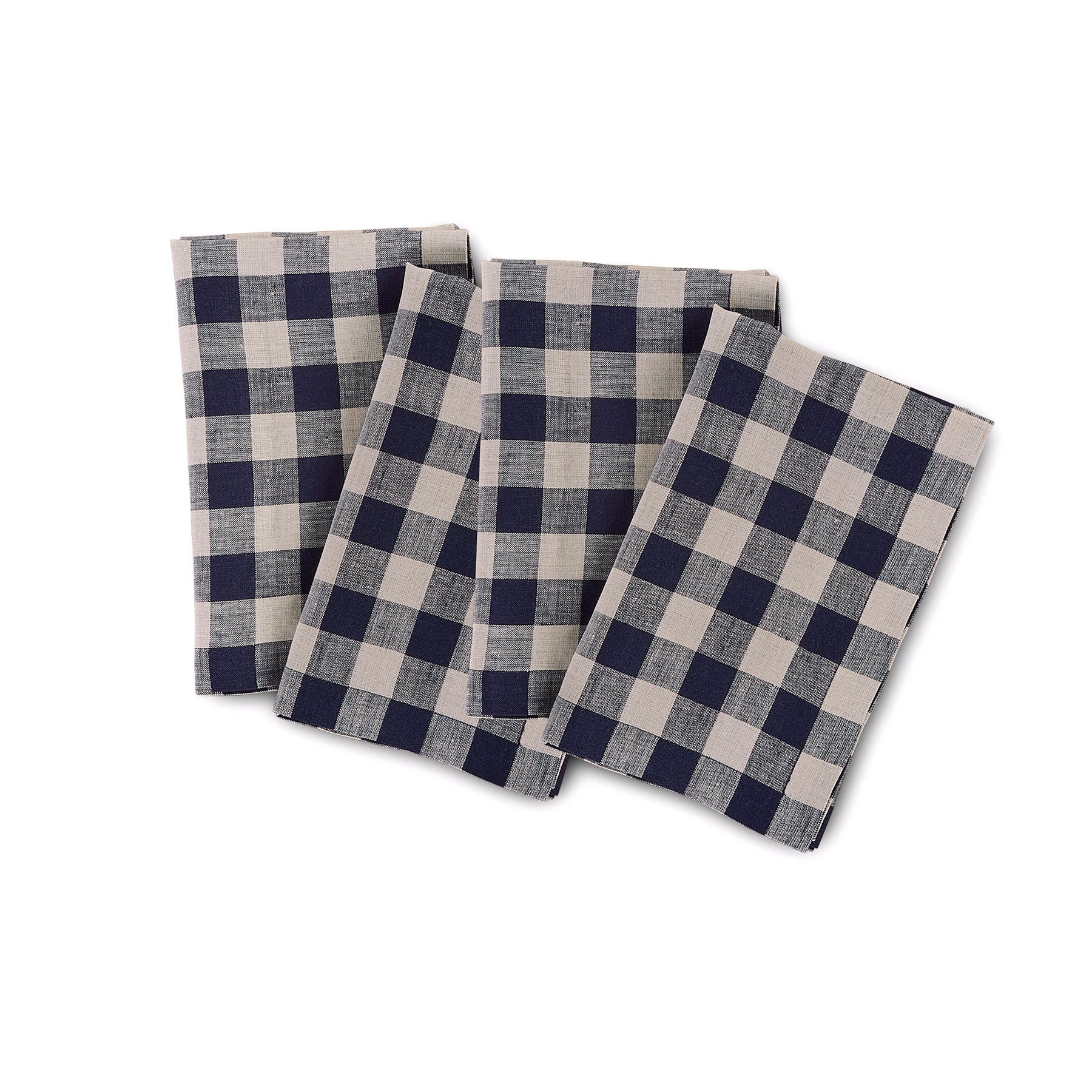 Navy and Natural - Morgan Check