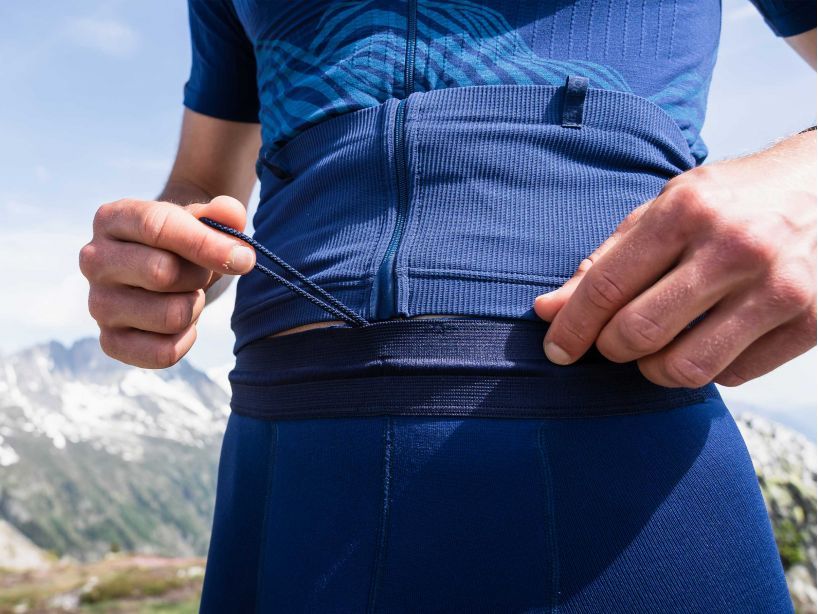 Compressport Men's Ultra Trail Running Shorts - Lightweight, Breathable & Quick-Dry for Trail Running & Hiking - UTMB 2022 Edition - Blue - Perfect for Trail Races, Mountain Hiking & Outdoor Adventures