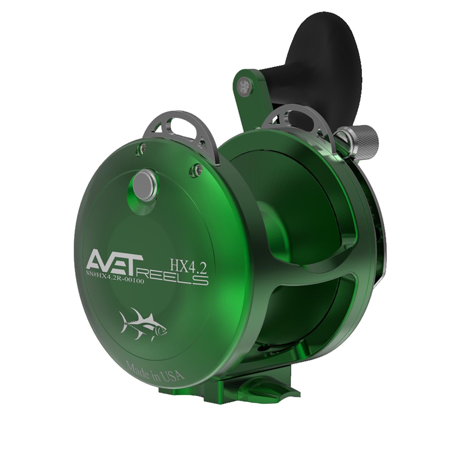 Avet HX 4.2 Single Speed Fishing Reel - Saltwater & Offshore Fishing Gear for Big Game Anglers