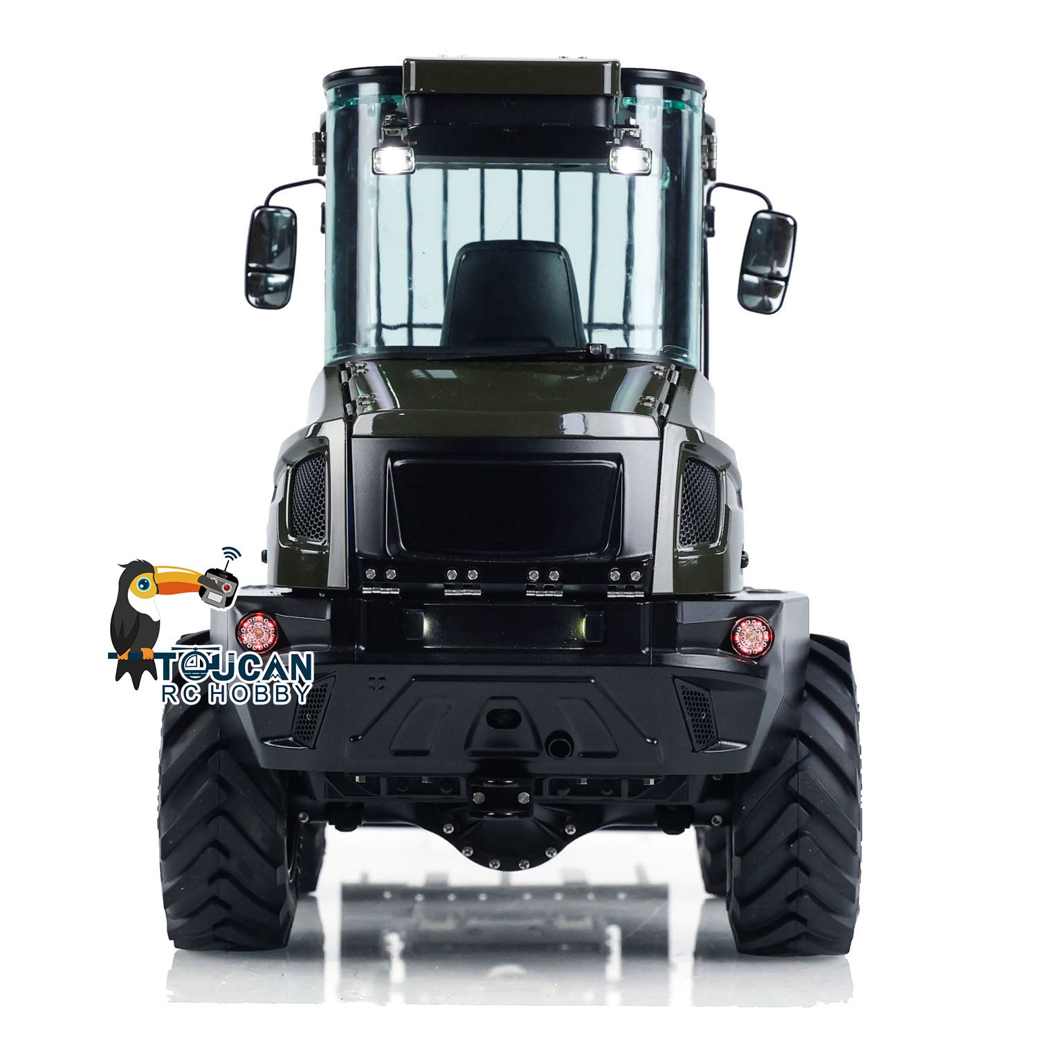 1:14 LESU RTR RC Hydraulic Telescopic Arm Loader AT1050 Fork Lift Truck Model - Assembled & Painted (478x165x221mm) - Perfect for RC Construction Enthusiasts & Collectors