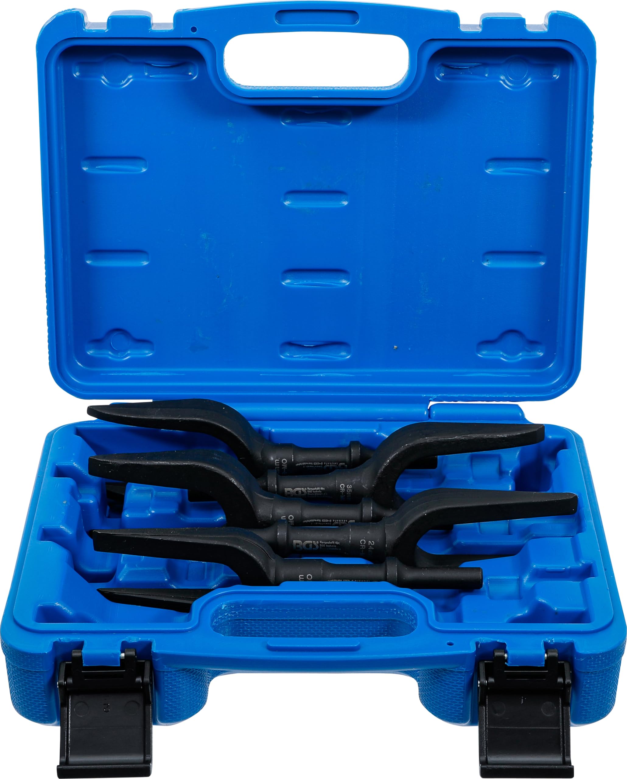 BGS 8894 Ball Joint Fork Separator Set - 5 Piece Air Hammer Tool Kit for Automotive Suspension Repair & Maintenance