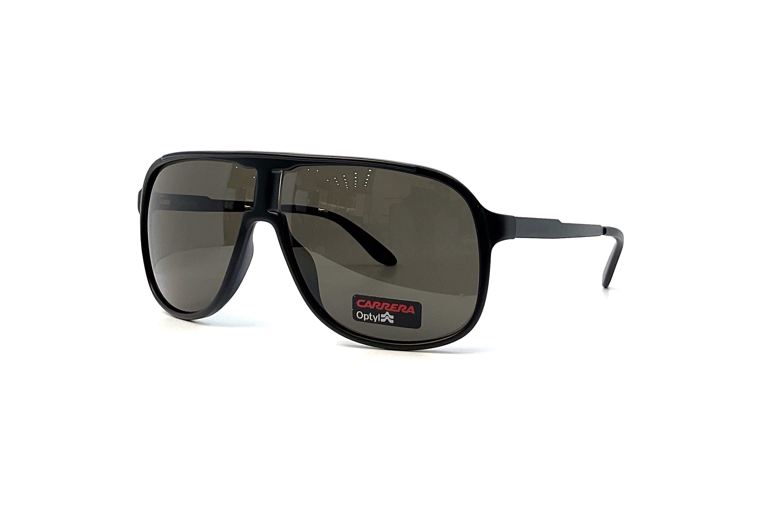 Carrera New Safari Sunglasses Matte Black - Polarized UV Protection for Outdoor Sports & Travel