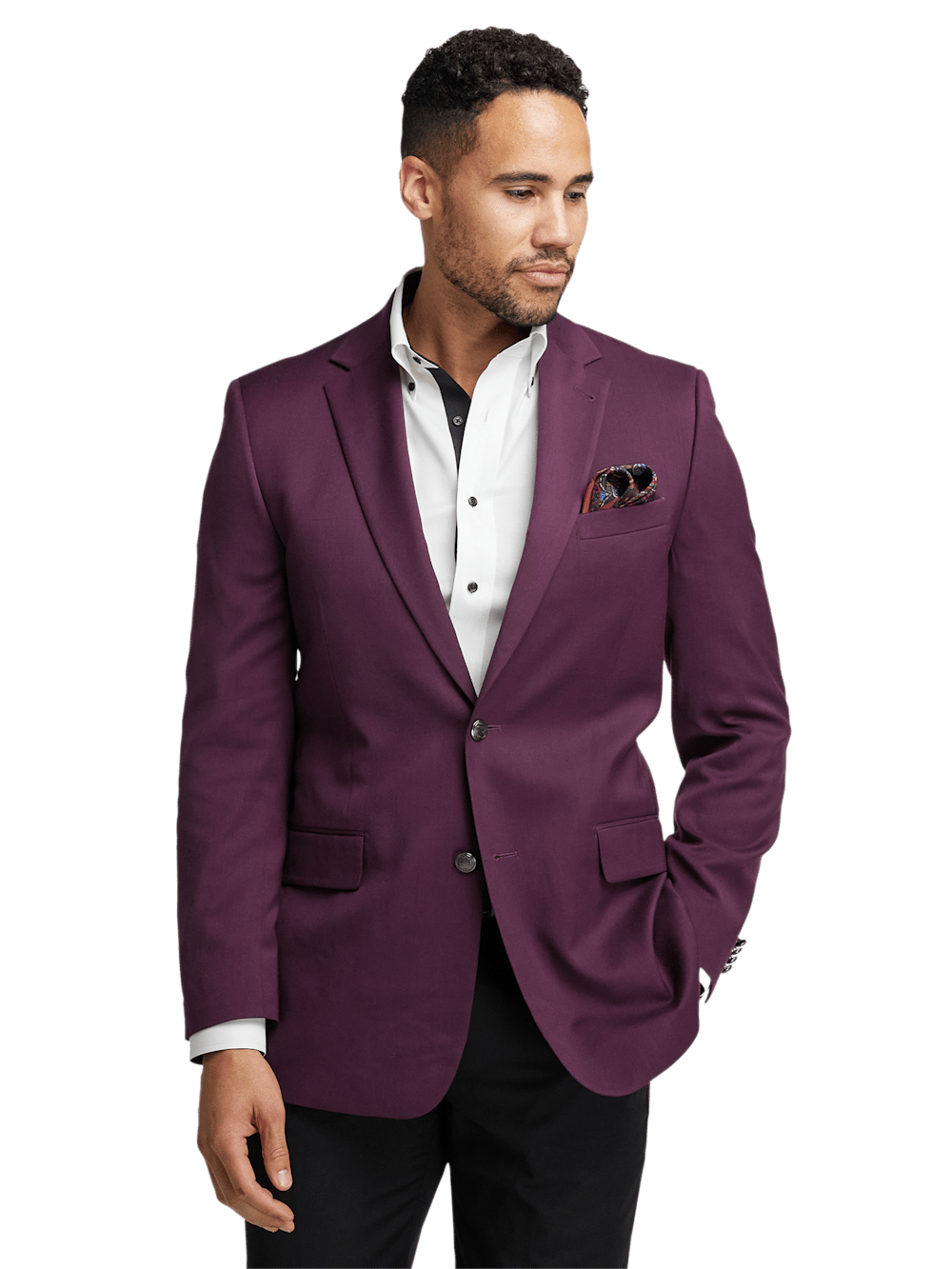 Stylish Women's Travel Blazer in Plum Color - Perfect for Business Trips, Office Wear & Casual Outings