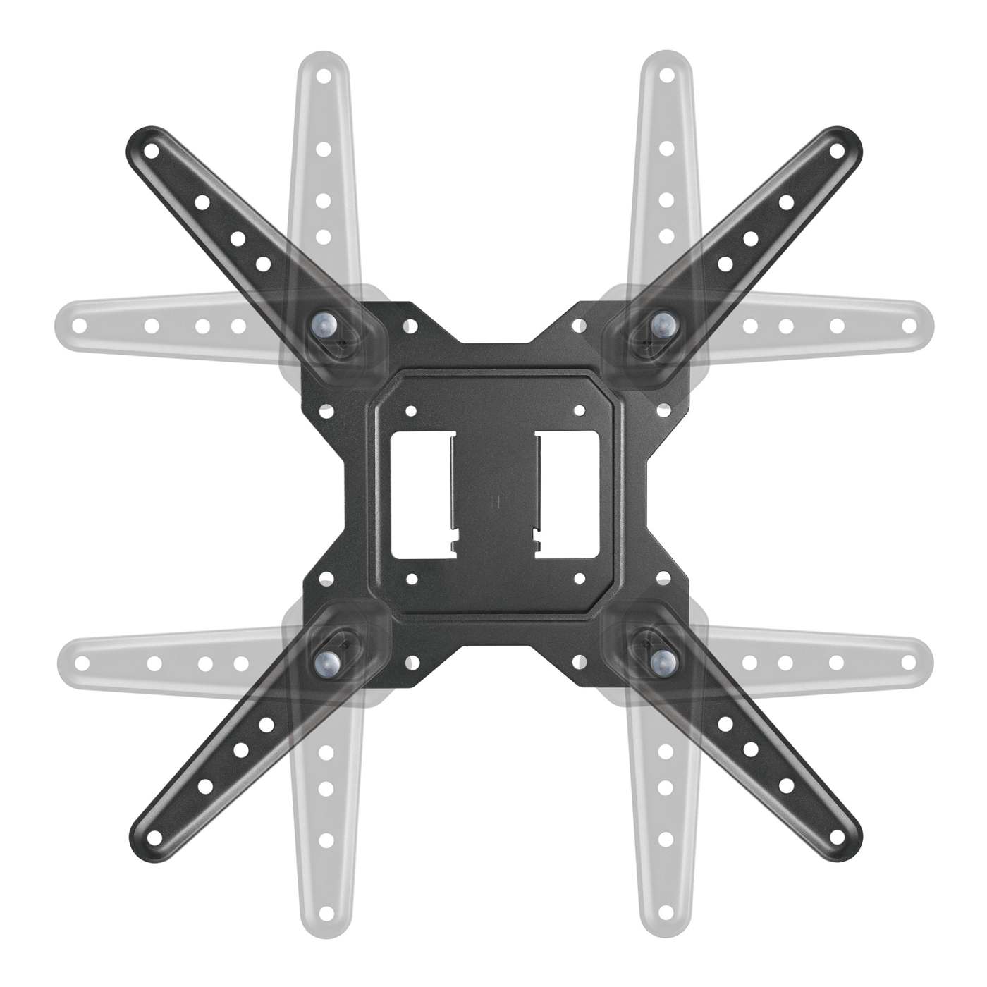 Full Motion TV Wall Mount Bracket with Articulating Arm - Adjustable Tilt Swivel Extension for Flat Screen TVs 40-86 Inches - Perfect for Living Room, Bedroom & Home Theater Setup