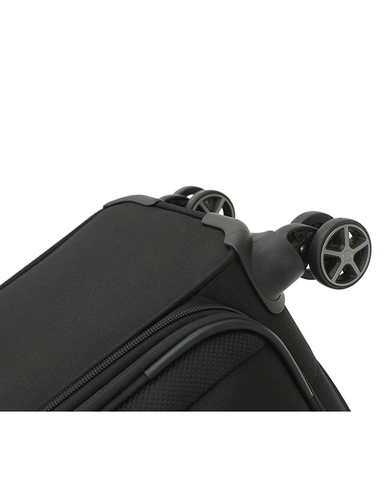 Tosca TCA720 Vega 32-inch Large Spinner Suitcase - Black | Premium Expandable Luggage for Business Travel & Vacation | Perfect for Airplane Carry-On & Checked Bags