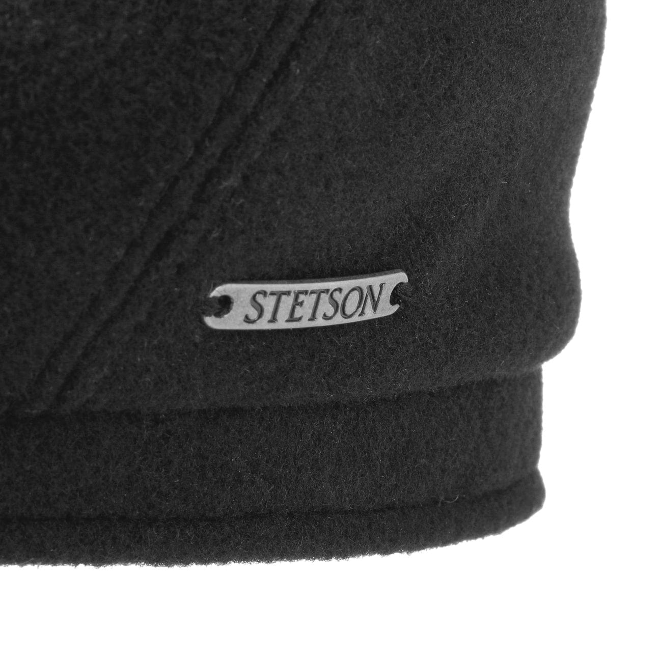 Stetson Reid 6-Panel Flat Cap for Men - Classic Wool Fedora Hat for Casual & Outdoor Wear - Perfect for Golf, Hiking, and Everyday Fashion