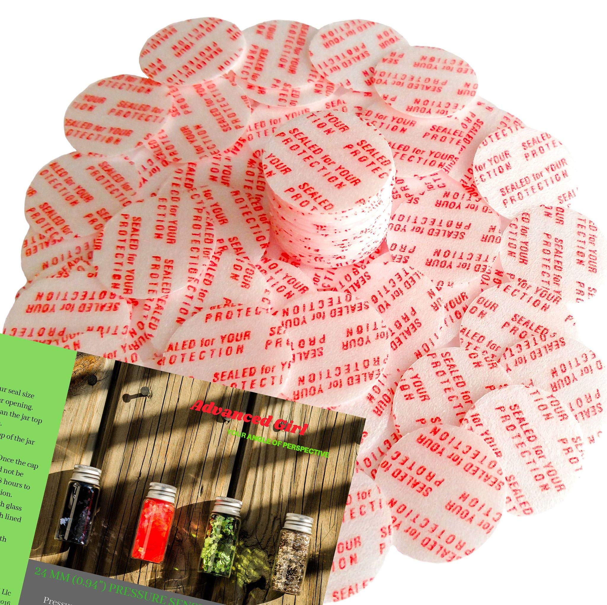 Torque Activated Pressure Sensitive Cap Liners 24mm (0.94