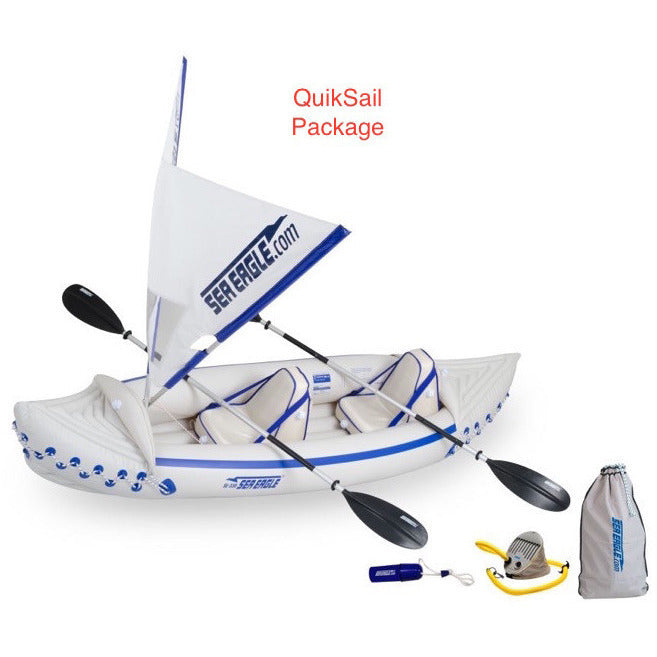 Sea Eagle 330 Sport Inflatable Kayak - 2 Person Lightweight Foldable Canoe for Fishing & Recreation | Perfect for Lakes, Rivers & Camping Adventures