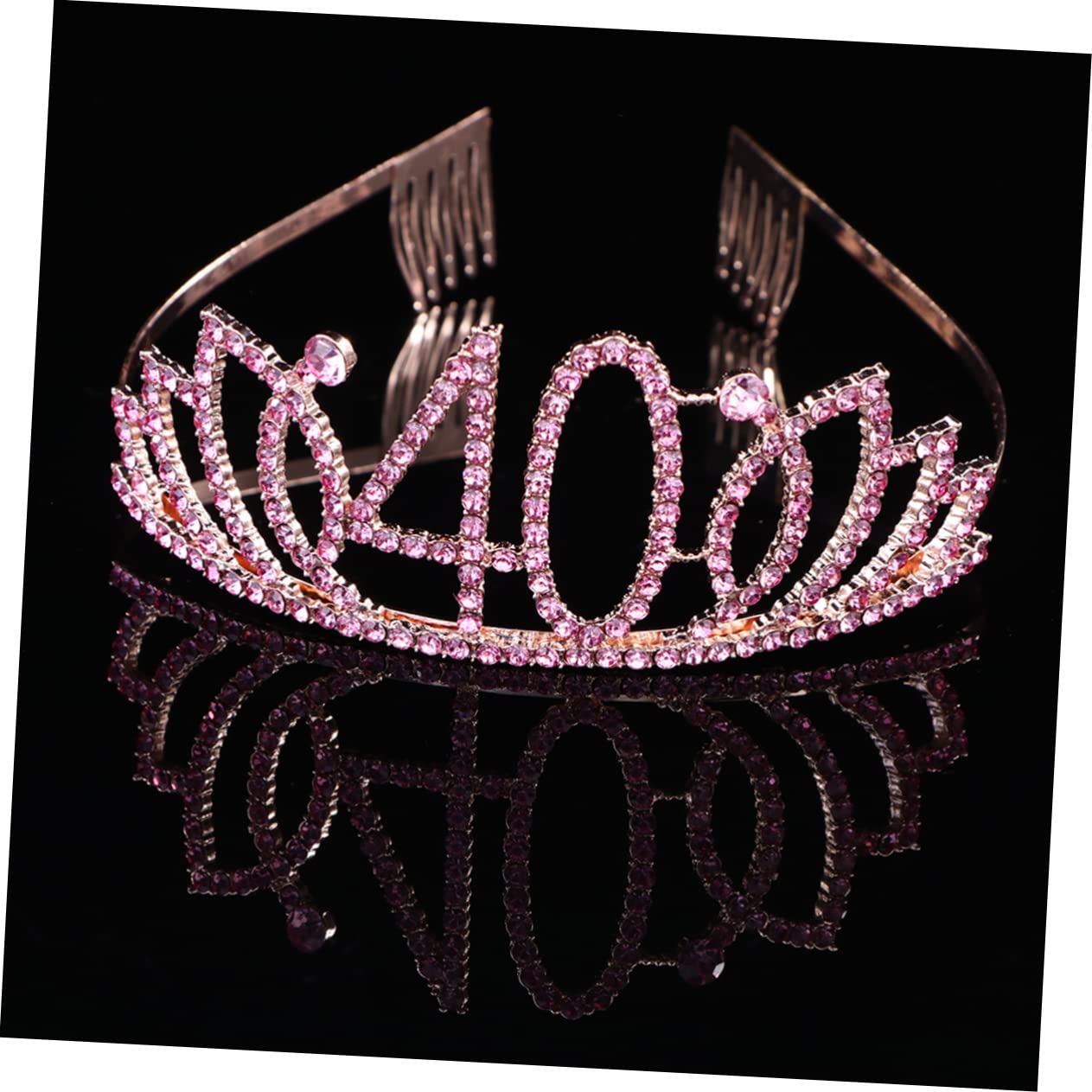 Beavorty 3-Piece Elegant Bridal Hair Accessories Set - Wedding Tiara, Birthday Headband & Party Headdress for Women & Girls - Perfect for Bridal Showers, Birthday Celebrations & Special Occasions
