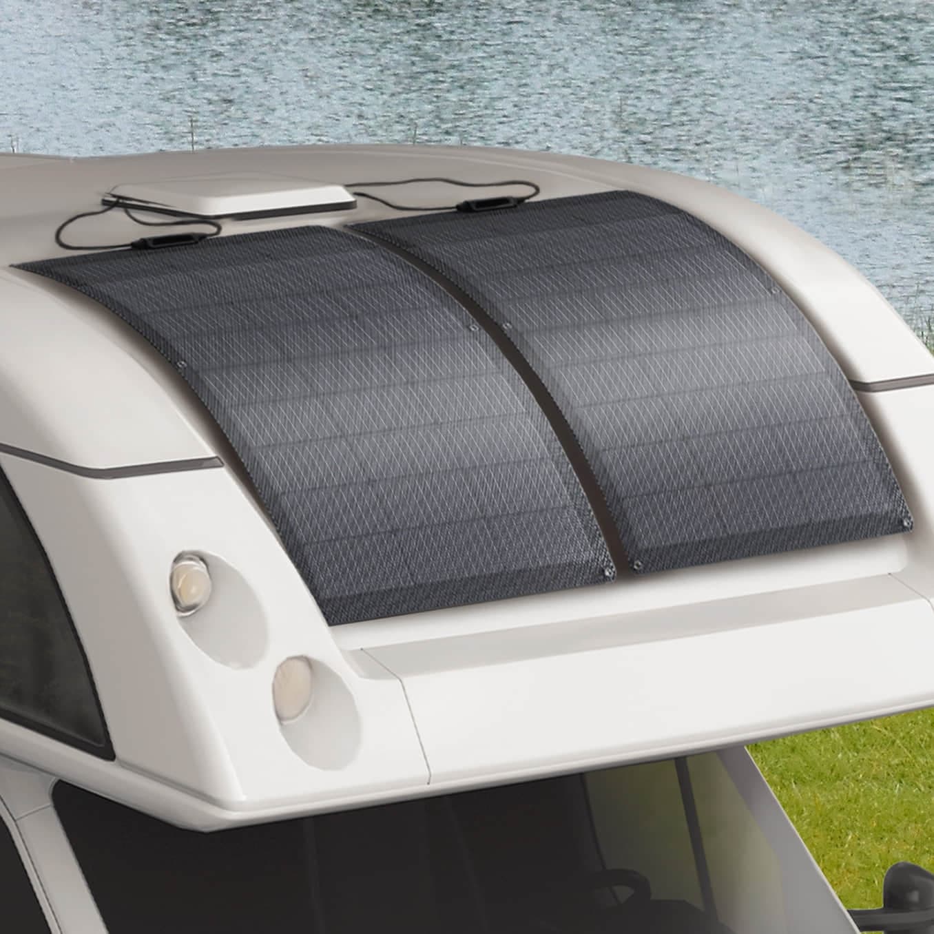 EcoFlow 100W Portable Foldable Solar Panel for Camping, RV, Off-Grid Power - Lightweight & Waterproof Solar Charger for Outdoor Adventures