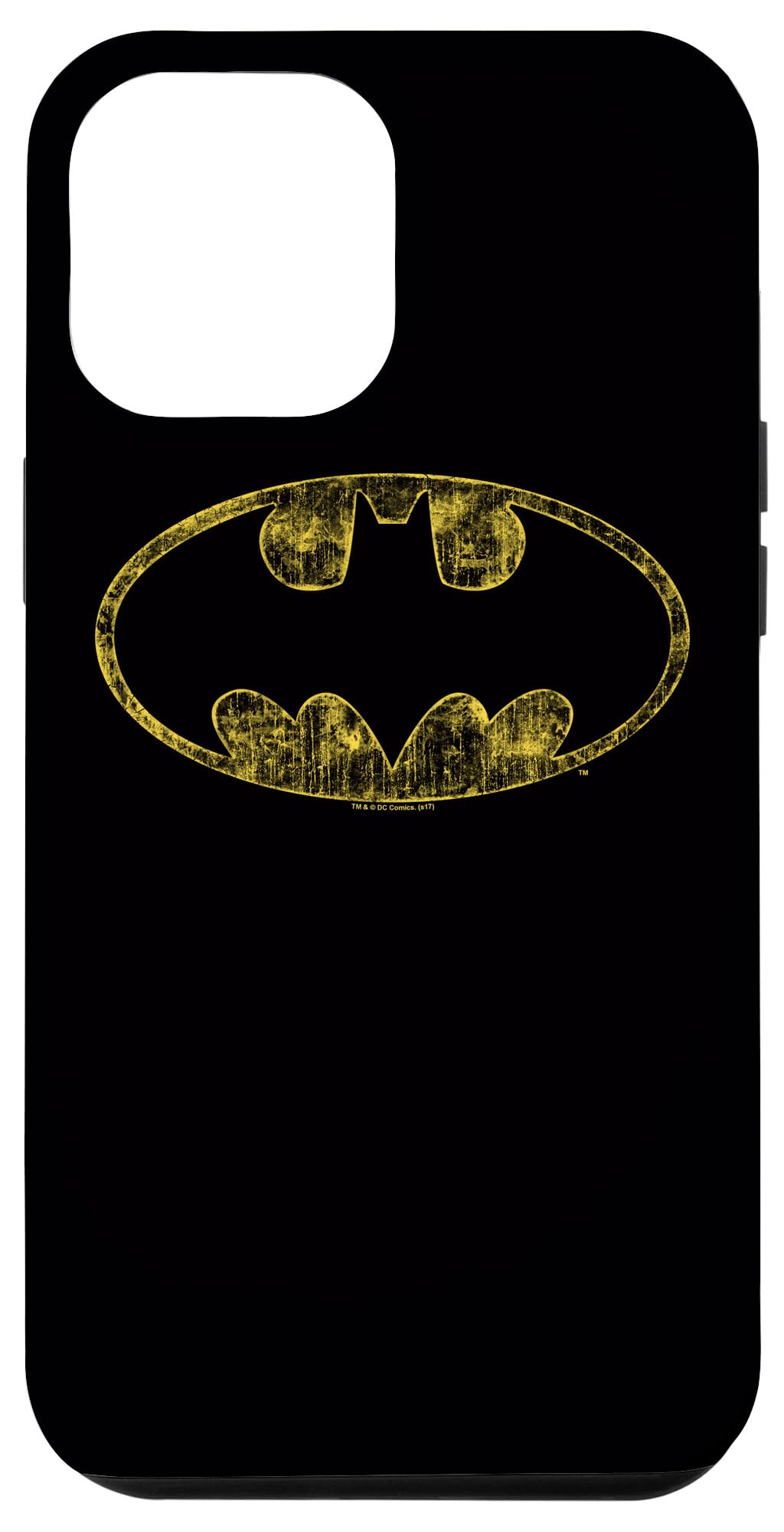 iPhone 12 Pro Max Batman Tattered Logo Case - Shockproof Protective Phone Cover with Premium Design | Perfect for Superhero Fans, Cosplay & Everyday Use