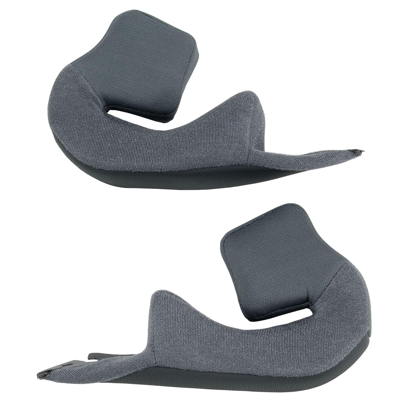 Shoei J-Cruise 2 Cheekpad Set - 43mm Black Motorcycle Helmet Pads for Street Riding | Comfort Upgrade for Shoei Helmets | Perfect for Commuting and Long Distance Tours
