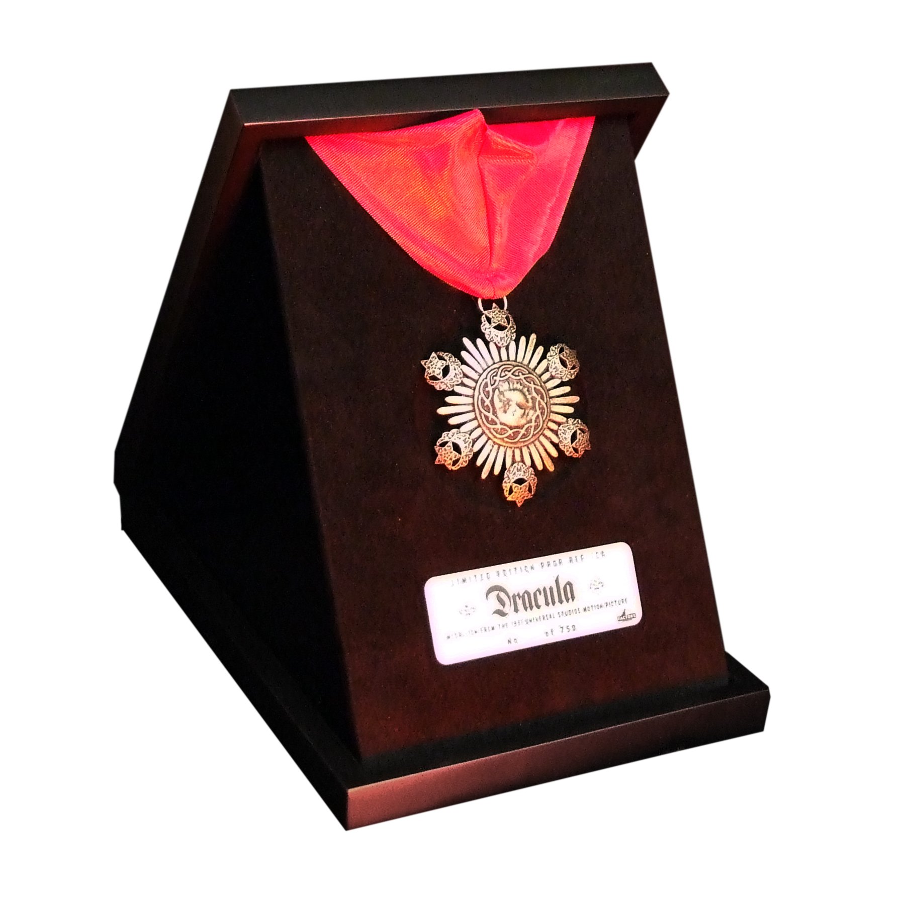 Universal Monsters Dracula Medallion Limited Edition Prop Replica - Official Collectible for Halloween Decor, Cosplay & Movie Memorabilia Display