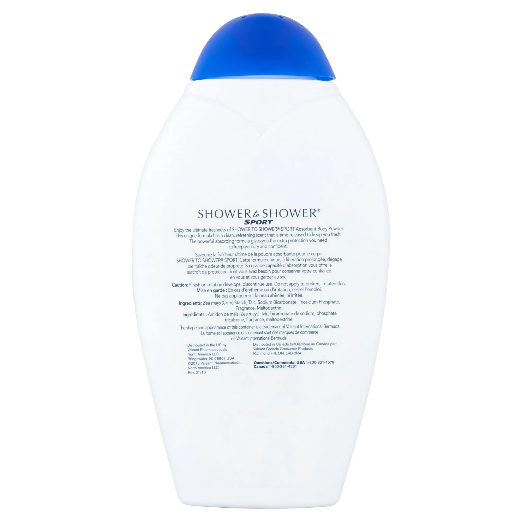 Talc-Free Body Powder for Sports & Active Lifestyles - 8oz (Pack of 12) | Moisture Absorbing, Chafing Prevention & Odor Control for Gym, Workout & Outdoor Activities