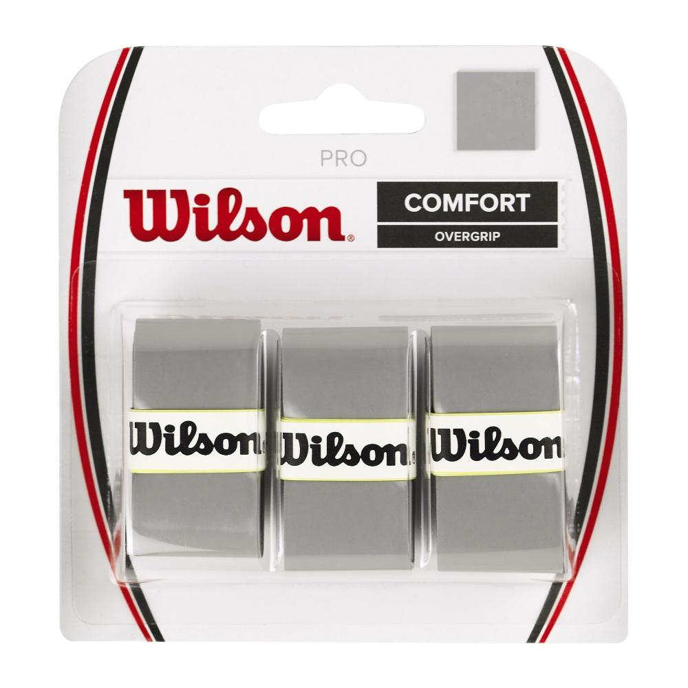 Wilson Pro Overgrips (3-Pack) - Premium Tennis Grip Tape for Enhanced Comfort & Sweat Absorption - Perfect for Tennis, Badminton & Racquetball Players