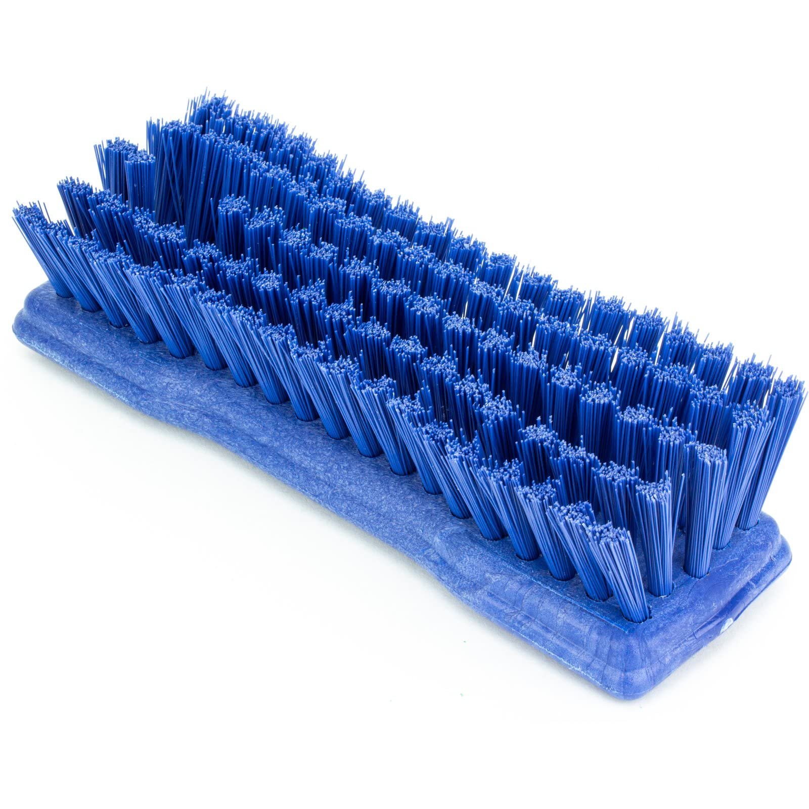 SPARTA 42024EC14 Comfort Grip Plastic Scrub Brush - 2 Inch Hand Cleaning Brush, Blue (Pack of 6) - Perfect for Kitchen, Bathroom, Dishes & Household Cleaning