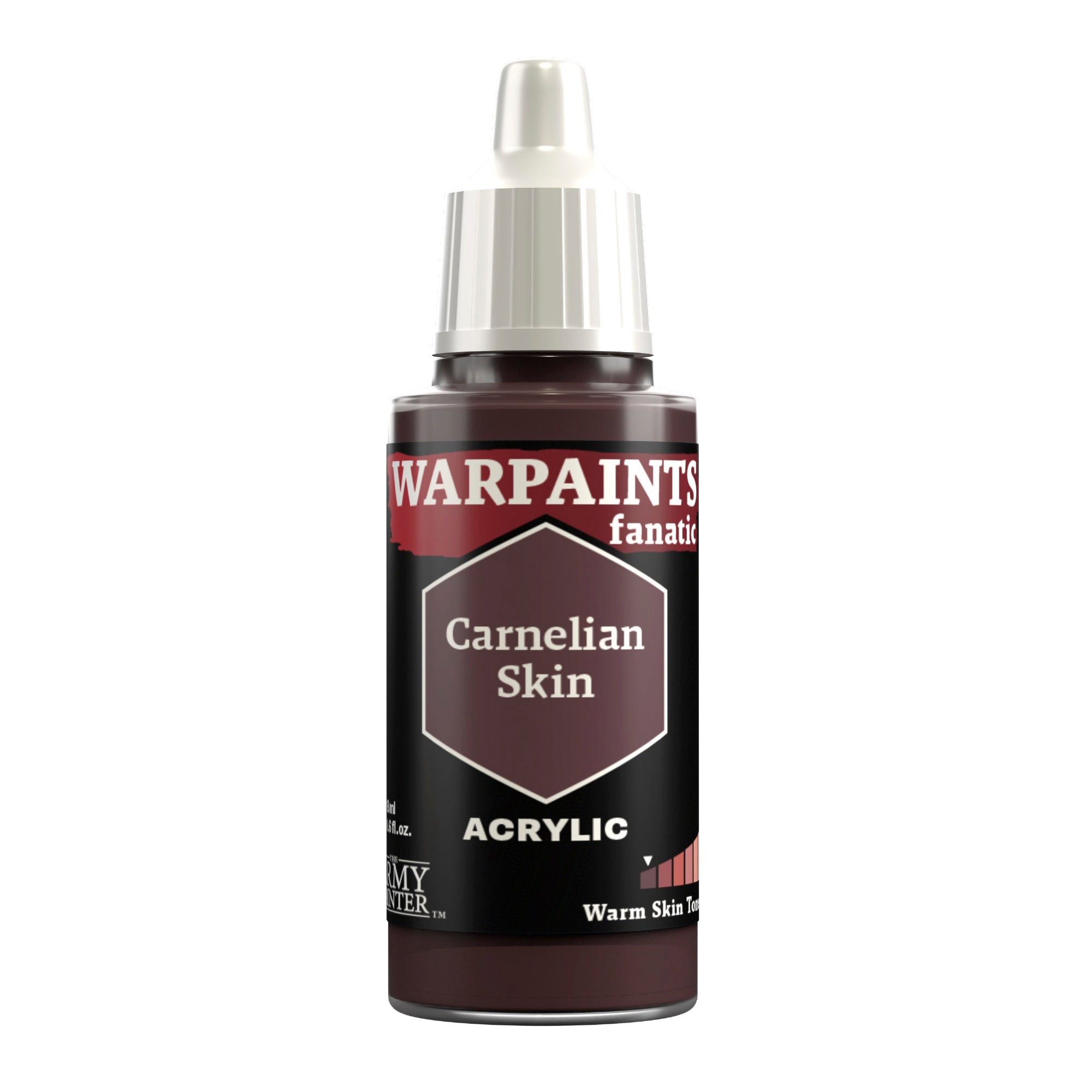 Warpaints Fanatic: Carnelian Skin - High-Quality Fantasy Face Paint for Cosplay, Halloween & Theatrical Makeup - Perfect for Costume Parties & Special Effects