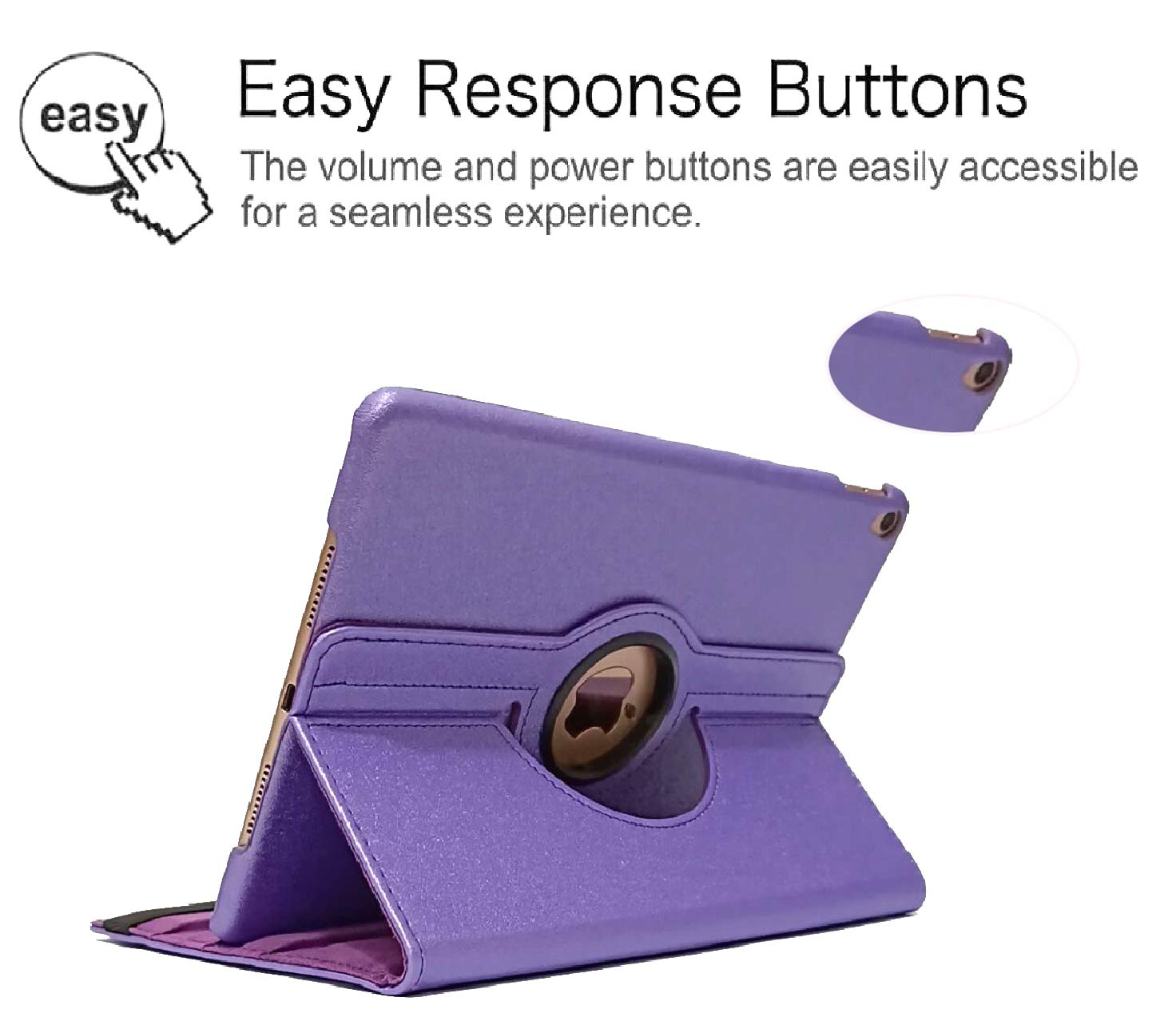 360° Rotating Stand Protective Case for iPad Air 3rd Gen 10.5