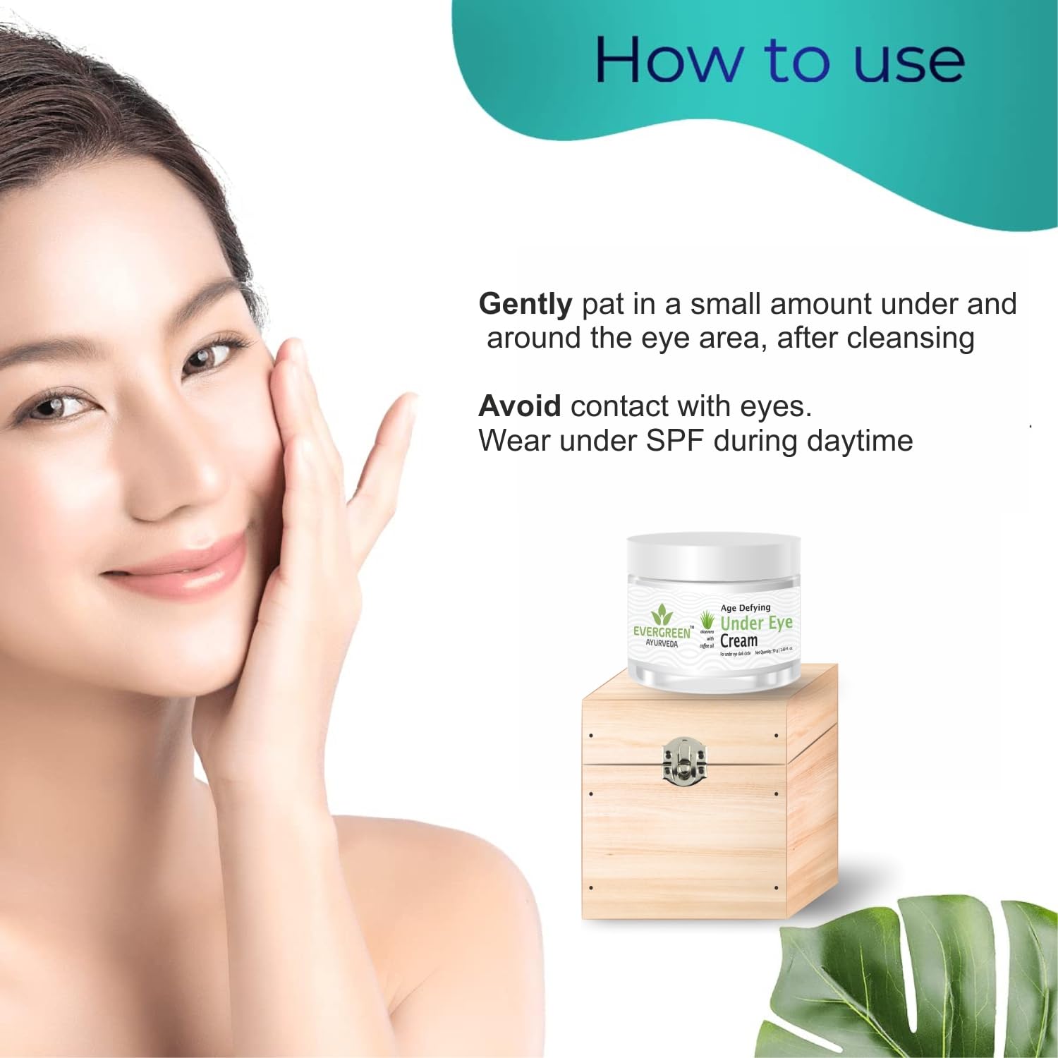 Soundarya Herbs Anti-Aging Under Eye Cream with Aloe Vera & Coffee Oil - Dark Circle Treatment for Puffy Eyes - 50g | Reduce Wrinkles & Brighten Skin | Perfect for Night Care & Daily Use