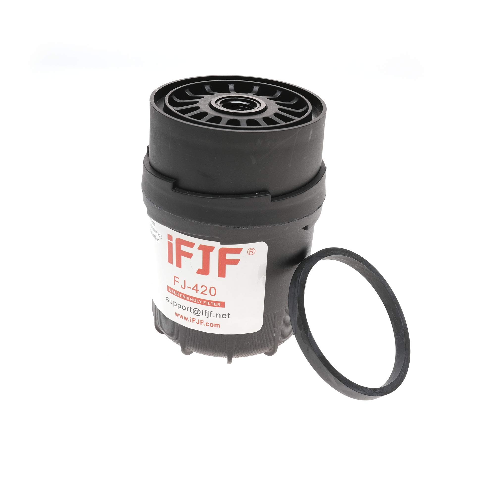 iFJF FF42000 Fuel Filter Replacement Compatible with FF42001, FF5494, FF5018, FF5033, FF5052, FF5074 - Replaces 4990879, 3903640, 3931065 - 3