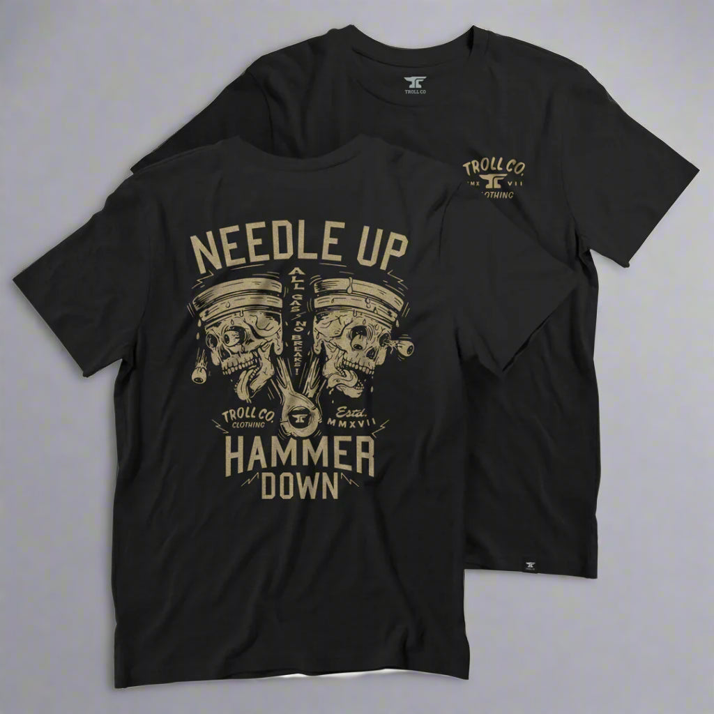 DHCM Hammer Twins Tee - Trendy Graphic T-Shirt for Men & Women | Soft Cotton Casual Shirt | Perfect for Streetwear, Gym, and Everyday Outfits