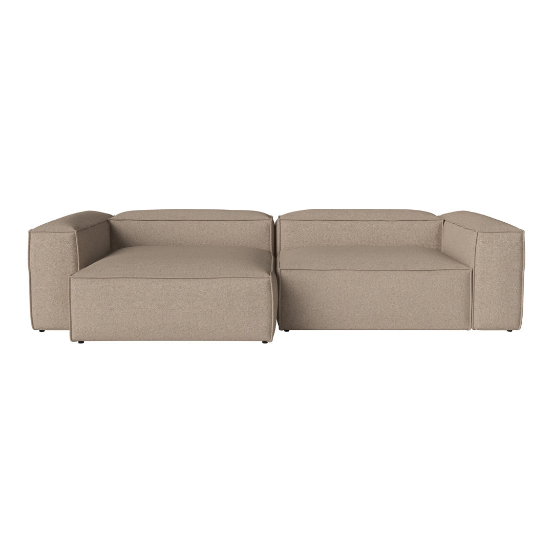 Cosima 2-Seater Sofa with Chaise Lounge - Modern Living Room Furniture for Small Spaces | Perfect for Apartments, Condos & Cozy Home Decor