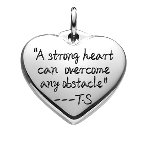 1.A Strong Heart Can Overcome Any Obstacle Bracelet