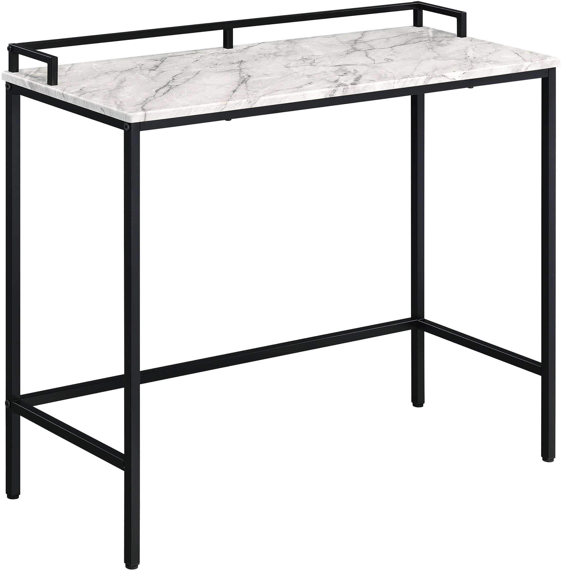 Office Star Brighton Console Table - Modern Entryway Table with Storage Shelf, Perfect for Hallway, Living Room & Office Decor | BRT