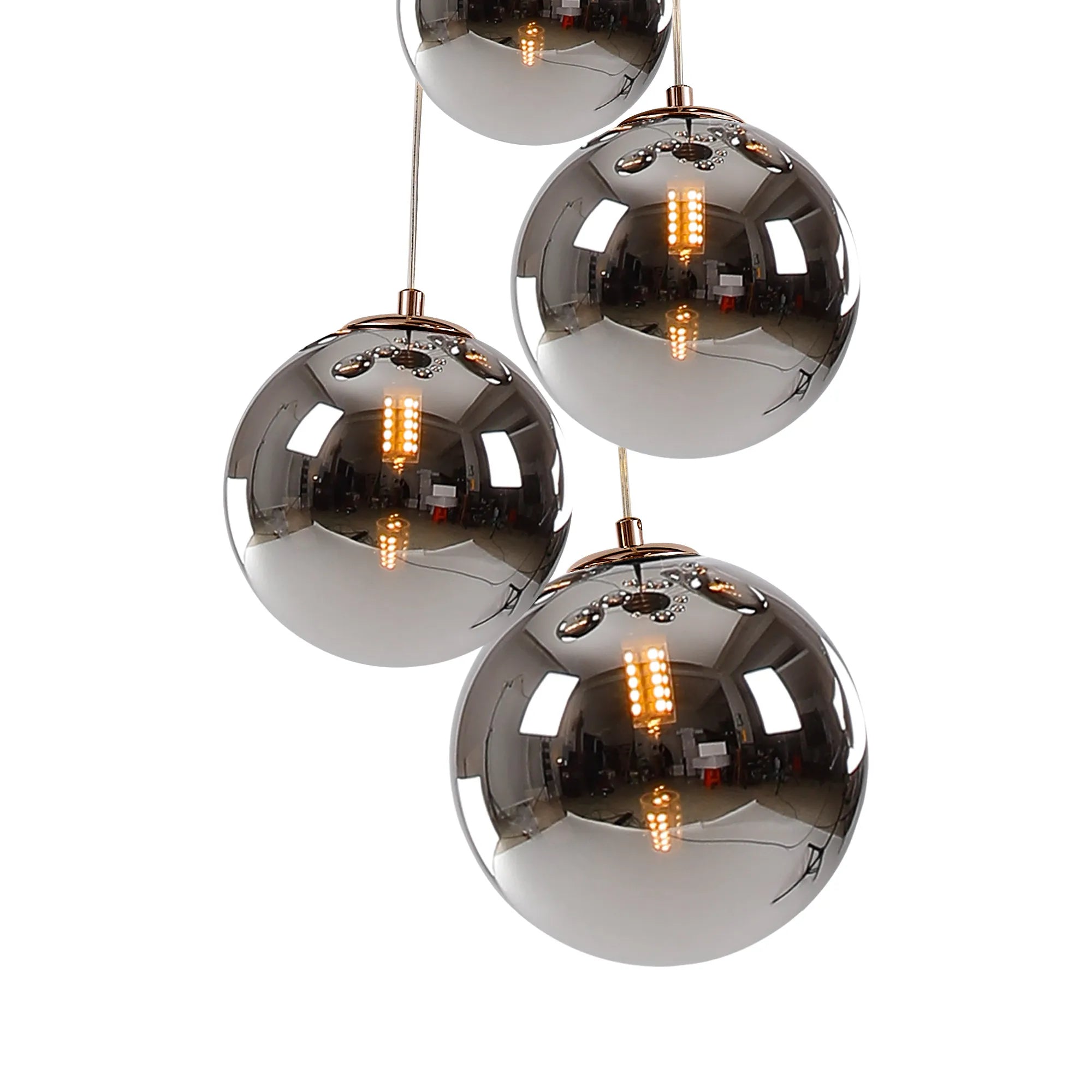 Modern Austin 5-Light Cluster Pendant with G9 Base - Elegant Ceiling Lighting for Dining Room, Kitchen Island, or Entryway