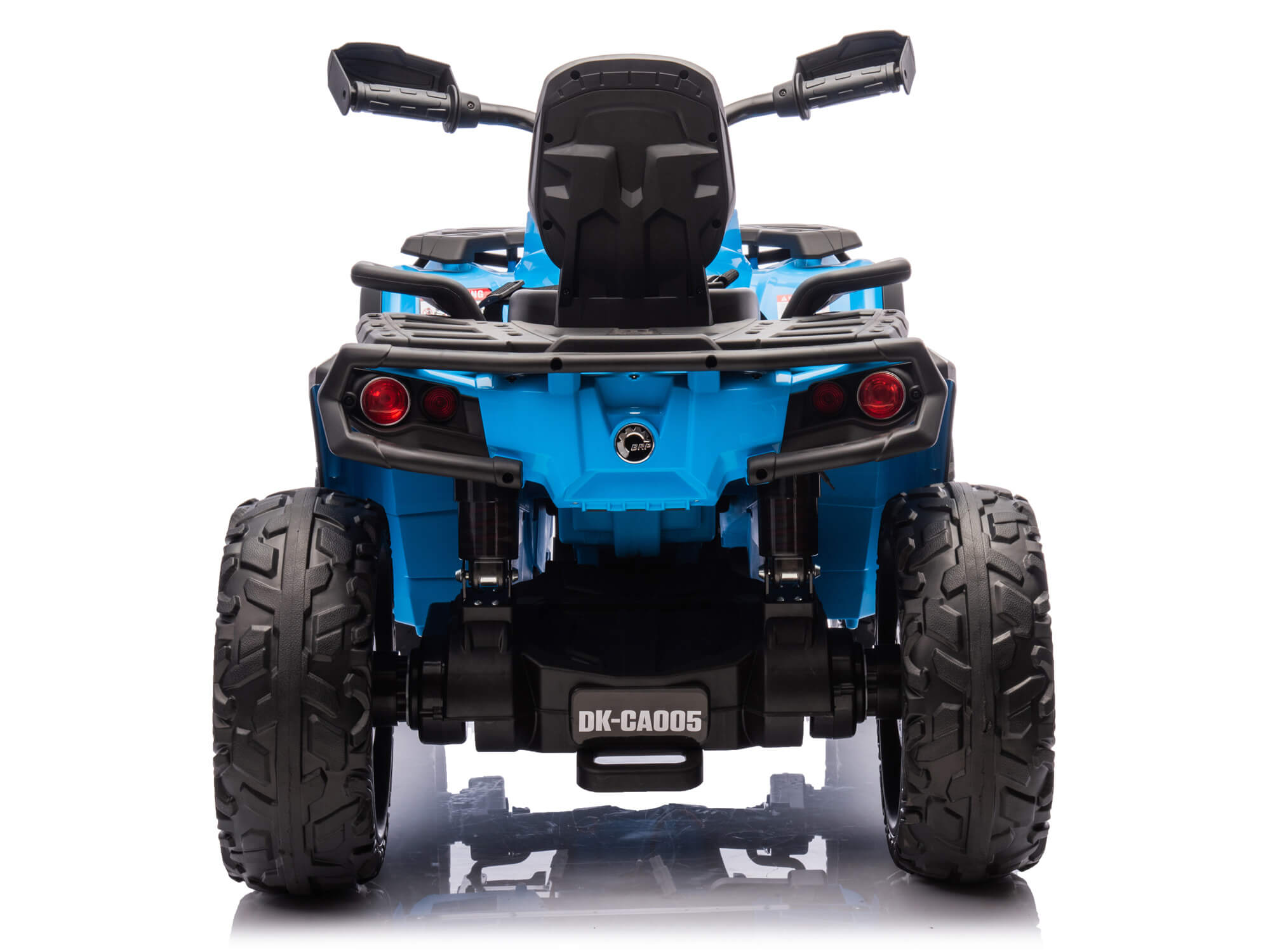 24V Can Am Kids Outlander 4WD Ride On ATV Electric Toy Car - Blue | All-Terrain Battery-Powered Vehicle for Boys & Girls | Perfect for Outdoor Play, Backyard Adventures & Off-Road Fun