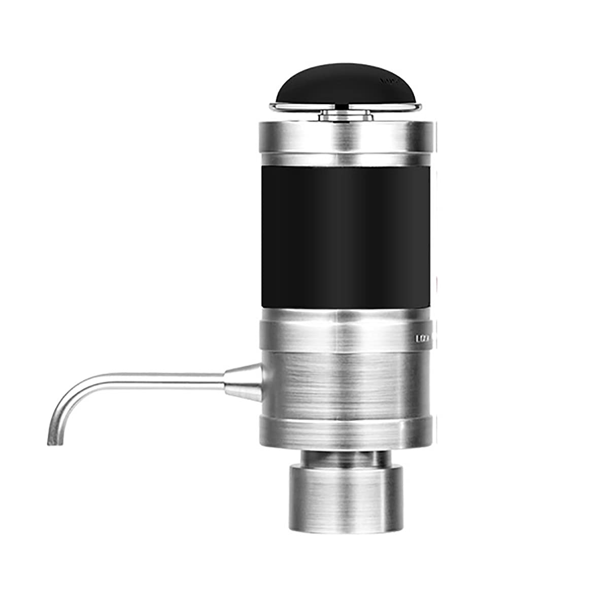 Electric Wine Decanter - One-Touch Automatic Wine Aerator & Pourer Dispenser with LED Light - Portable Wine Decanter for Red, White & Sparkling Wines - Perfect for Home, Parties & Gifts (Black, One Size)