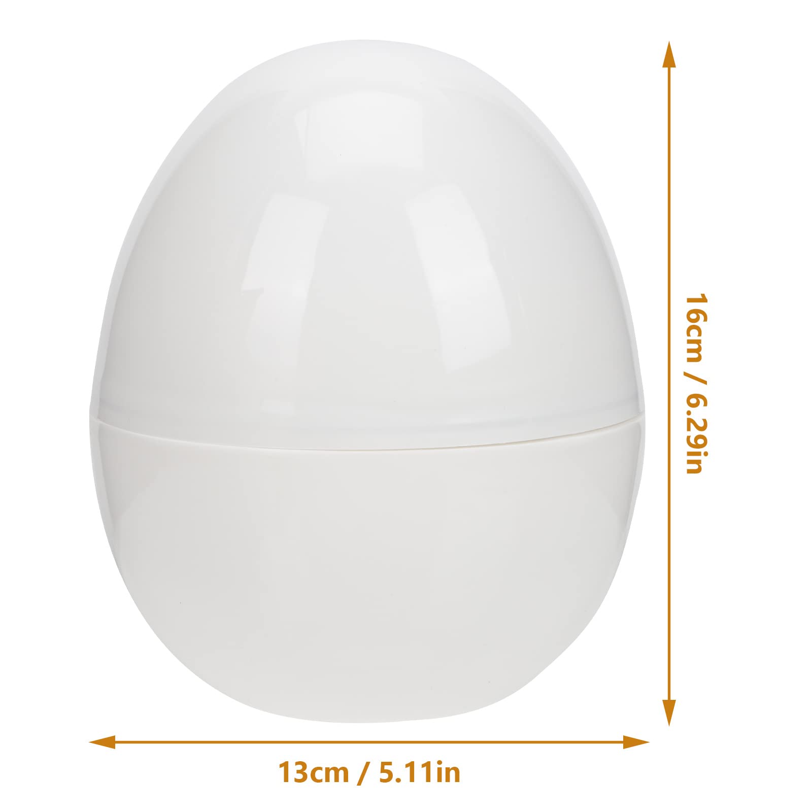 2-Piece Microwave Egg Cooker Set - Easy Egg Boiler, Steamer & Poacher for Perfect Soft, Medium or Hard Boiled Eggs - BPA-Free Egg Steaming Cups for Quick Breakfast & Meal Prep - Ideal for Home, Office & Dorm Use