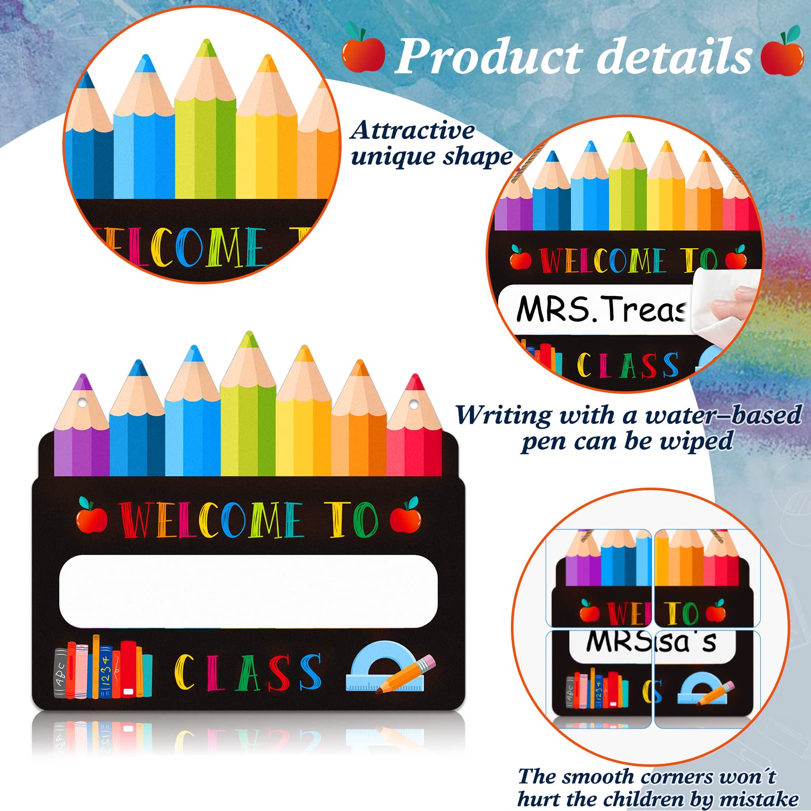 Personalized Teacher Welcome Sign - 13