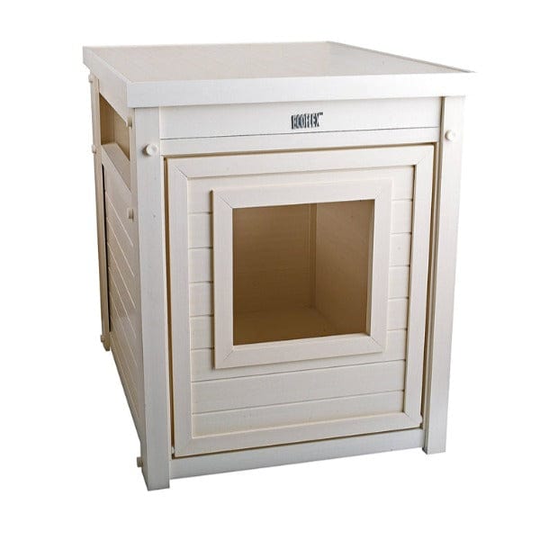 New Age Pet Litter Loo Litter Box Cover - Odor Control Cat Litter Box Enclosure with Door - Modern Furniture-Style Design for Home, Office, or Apartment Use