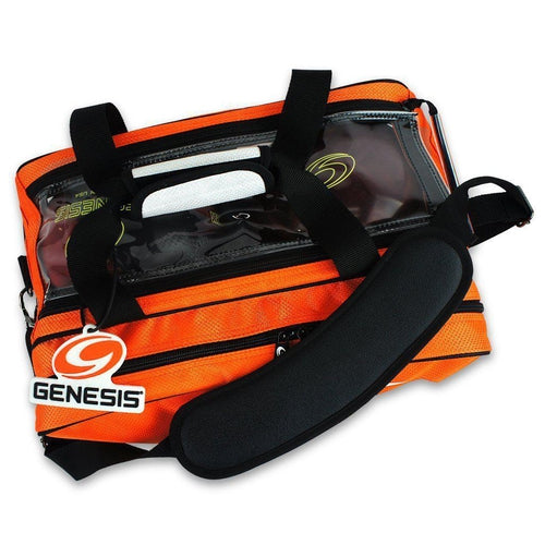 Genesis Sport 2 Ball Tote +Plus Bowling Bag - Premium Bowling Accessories for Athletes | Perfect for League Play, Tournaments & Practice Sessions