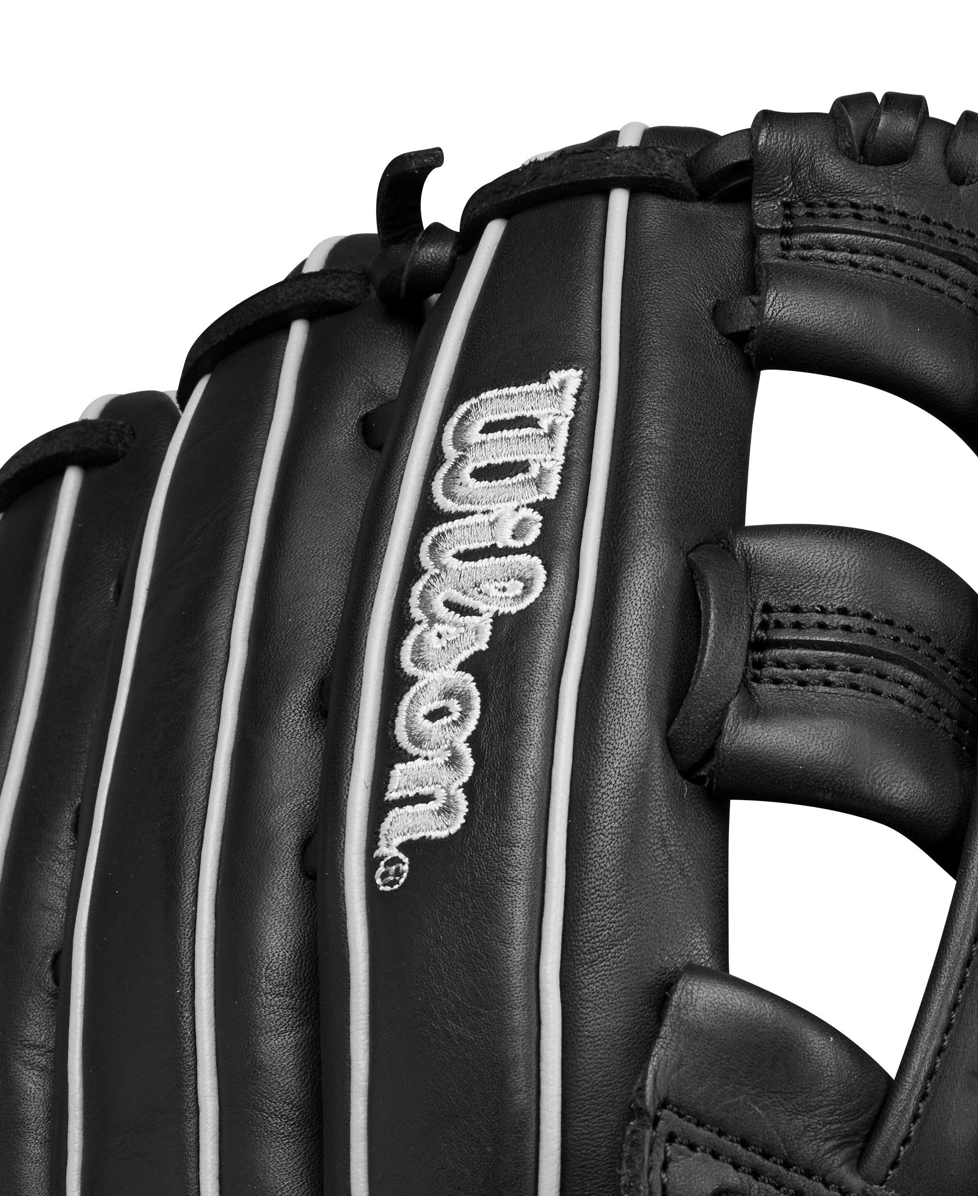 Wilson A1000 1750 12.5 Inch Professional Outfield Baseball Glove - Left Hand Throw - Premium Leather for High School, College & Adult Players - Perfect for Outfield Practice & Games