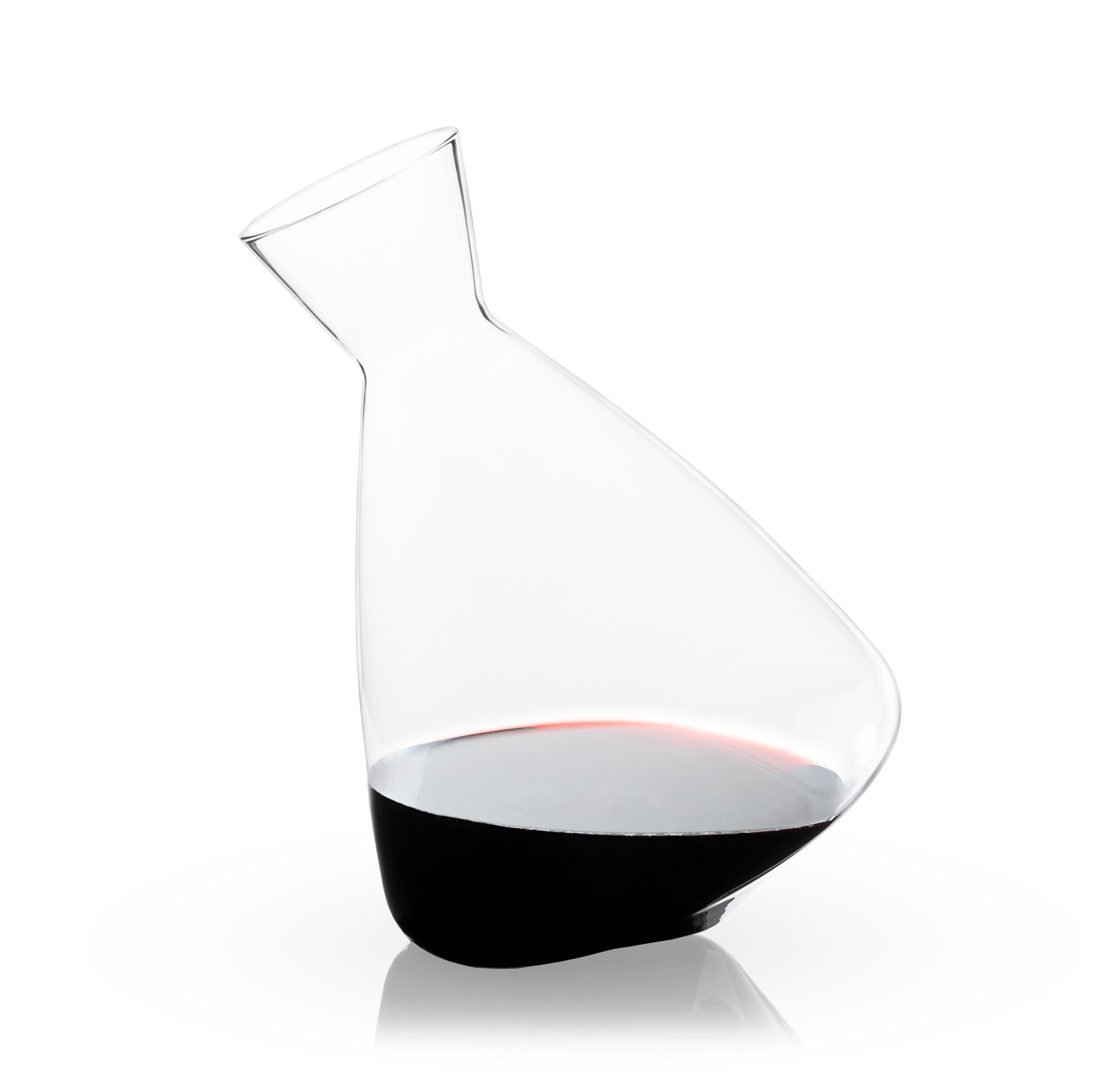 Premium Crystal Wine Decanter with Aerator Spout - Elegant Glass Carafe for Red Wine Aeration & Serving - Perfect for Dinner Parties, Wine Tasting & Gifts